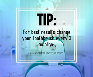 Για καλύτερα αποτελέσματα να αλλάζετε την οδοντόβουρτσα σας κάθε 3 μήνες