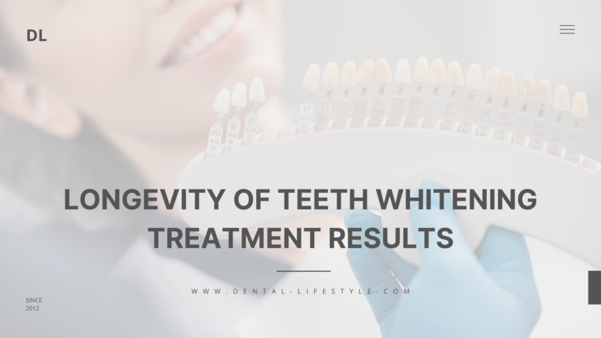 It is a very common question for us dentists,  how long do the whitening treatment results last? Well, it is actually in your hands!