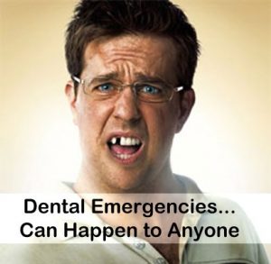 Dental emergencies can happen to anyone! But you should be as careful as possible . Contact your dentist immediately after an incident!