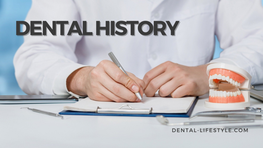 When you visit a dentist for the first time you will be asked numerous questions in order for him to be able to form your medical history.