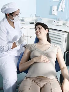 A check up in early pregnancy is a good idea, and if you need any treatments, the best time to have any work done is 3-6 months of pregnancy.