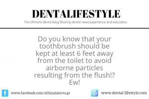 Your toothbrush might seem clean to you but it is housing more than 100 million bacteria including E. coli and staphylococci. The University of Alabama at Birmingham found that fecal germs were on your toothbrushes as well. Excited yet?!